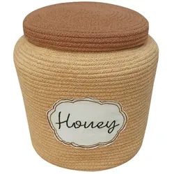 Lorena Canals - Aufbewahrungskorb, Honey Pot, gelb