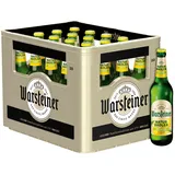 Warsteiner Naturradler Zitrone Flaschenbier 100% natürlich, MEHRWEG im Kasten, Natur Radler Biermischgetränk, 20er Kiste (20 x 0.5 l)