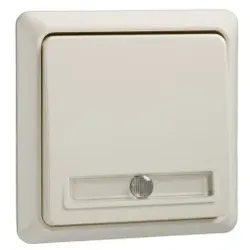 Elso 512110 Taster 10A beleucht komplett RENOVIERUNG Schraubklemme perlweiß