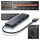 Primewire USB 3.2 Hub mit Netzteil, Ultra Slim 4-Port Verteiler, Datenhub für PC PS4 Notebook Netbook Laptop Ultrabook Tablet-PC MacBook, Bus-Powered