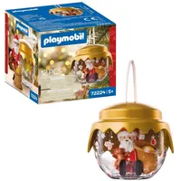 PLAYMOBIL | Christmas | Weihnachtskugel: Klassik | Festliche Sammelkugel mit traditionellem Weihnachtsmann & Geschenkesack | Für Kinder ab 5 Jahren | 72224
