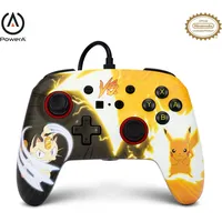 PowerA Pokémon: Pikachu vs. Meowth Controller Gelb Nintendo Switch
