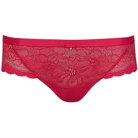 LISCA Brasilslip LISCA "2er Pack Damen Brazilian Slip Evelyn", Damen, Gr. 36, rot, Spitze, Obermaterial: 80% Polyamid PA. 20% Elasthan EL., Unterhosen