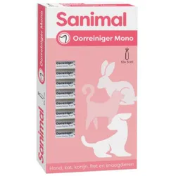 Sanimal Ohrreiniger Mono Hund, Katze, Kaninchen 1 Packung