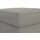 sit&more Hocker Arngast Luxus-Microfaser 58 x 48 x 58 cm Grau