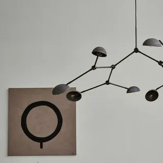 Modern Kronleuchter 101 COPENHAGEN, Metallisch, für Wohnzimmer, Metall - 73