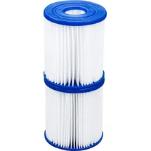 BESTWAY Filterkartusche Gr. I blau-weiß 8,0 x 9,0 cm