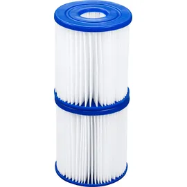 BESTWAY Filterkartusche Gr. I blau-weiß 8,0 x 9,0 cm