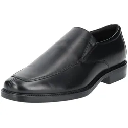 Slipper GEOX "Geox Businessschuhe Leder", Herren, Gr. 43, schwarz, Leder, elegant, Schuhe