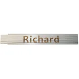 Heka Zollstock Richard 2 m, weiß