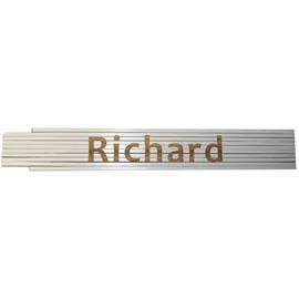 Heka Zollstock Richard 2 m, weiß