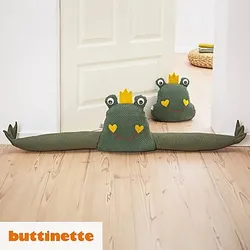 Nähanleitung "Tür- und Zugluftstopper Froschprinz"