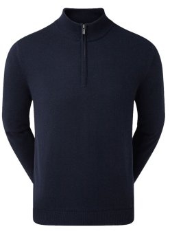 Footjoy Wollmix 1/2 Zip Pullover Windshield navy