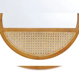 SIT Möbel RATTAN Spiegel Rattan/Teak natur