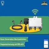 EPP.Solar Deye Wechselrichter 800W SUN-M80G4-EU-Q0 | Photovoltaik WIFI Mikrowechselrichter