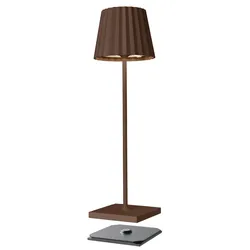 Sompex LED-Außentischleuchte TROLL 2.0 Alu, Eisen, Stahl & Metall Braun Rostfarbig