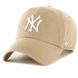 '47 New York Yankees Clean Up Khaki Verstellbare Cap One-Size - Einheitsgröße