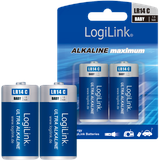 Logilink LR14B2 Haushaltsbatterie Einwegbatterie C Alkali