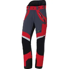 PSS Schnittschutzhose X-treme Vectran Grau/Schwarz Größe 27 untersetzt -