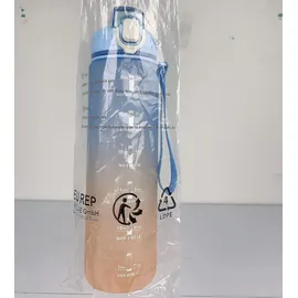 luxuskollektion Trinkflasche 1L mit Strohhalm und