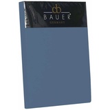 Curt Bauer Mako-Satin-Spannbetttuch - Col.3527 (denim)