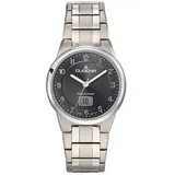 Dugena Herren Uhr 4460835 Funk Titan mit Datumsanzeige - Silber/Grau