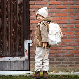 KidzRoom Small Talk Rugzak - Beige - Vliegtuigen