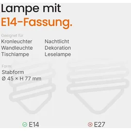 LEDVANCE LED-Birne 4W E14 warmweiß 1 St.