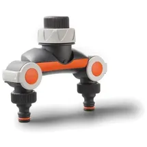 EWUAQUA 2-Wege-Verteiler Soft-Touch Wasserverteiler