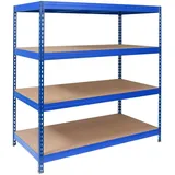 Mammut Weitspannregal Blau