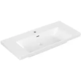 Villeroy & Boch Subway 3.0 100x47cm, eck., m 1 HL/mit ÜL, weiß