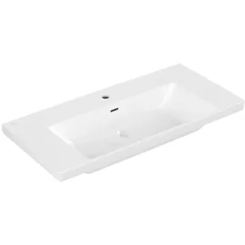Villeroy & Boch Subway 3.0 100x47cm, eck., m 1 HL/mit ÜL, weiß