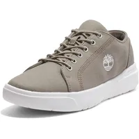 Timberland Herren Low Lace Up Sneaker, Lt Taupe Canvas, 41 EU