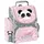 PASO Schulranzen für Mädchen Panda Rosa - Rosa