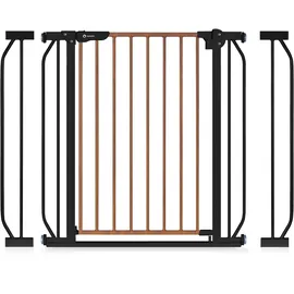lionelo Treppenschutzgitter 75-105 cm Schwarz