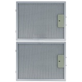 Respekta MIZ 2009 Metallfettfilter Set 2x 320x260mm für Dunstabzugshaube