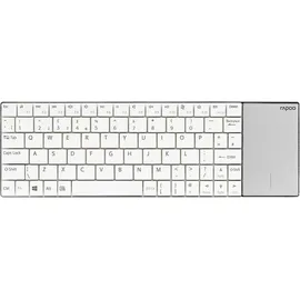 Rapoo E2710 Wireless Keyboard mit Touchpad DE weiß (16197)