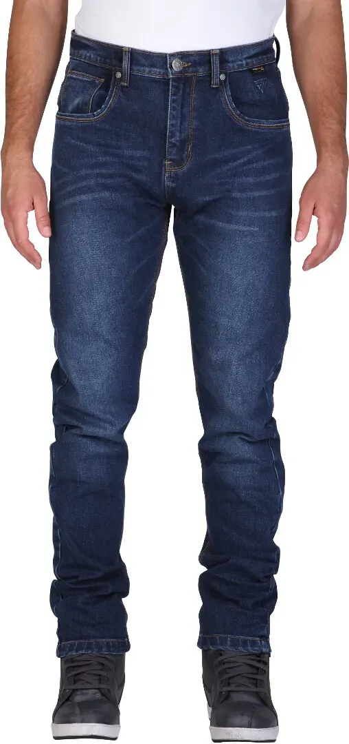 Modeka Sonic Mono Motorfiets Jeans, blauw, 34 Voorman