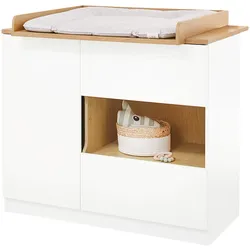 Pinolino Wickelkommode Linje breit, weiss