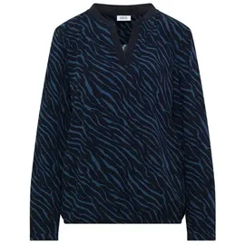 Cecil Langarmbluse Blau S
