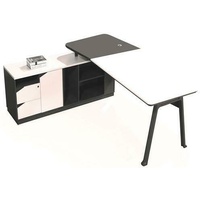 Schreibtisch Carolina Büromöbel Winkelschreibtisch Eckschreibtisch links Tisch