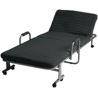 Hti-Living Klappbett Lottje 1-Stück 90 x 200 cm grau