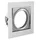 Gtv Einbaurahmen Einbauspot 2er Pack Quadrat schwenkbar inox Rahmen VILA GTV 7532