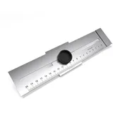 BAUHELD Streichmaß Metall 200 mm