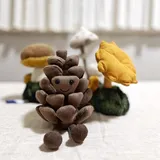 JellyCat amuseable PINE CONE 13CM plush nwt with free dust Bag soft plush Toy