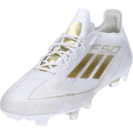 Adidas F50 Elite FG Cloud White / Gold Metallic / Cloud White 45 1/3