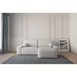 e-meubles MOEBLO Ecksofa Lisbon Hellgrau