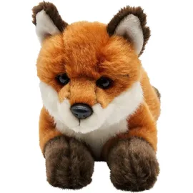 Uni-Toys - Rotfuchs, liegend- 24 cm (Länge) - Plüsch-Fuchs, - Plüschtier, Kuscheltier