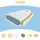 huiike Stand Up Paddling Board 305 x 84 x 15 cm blau