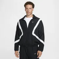 Nike Icon gewebte Basketballjacke Herren - schwarz